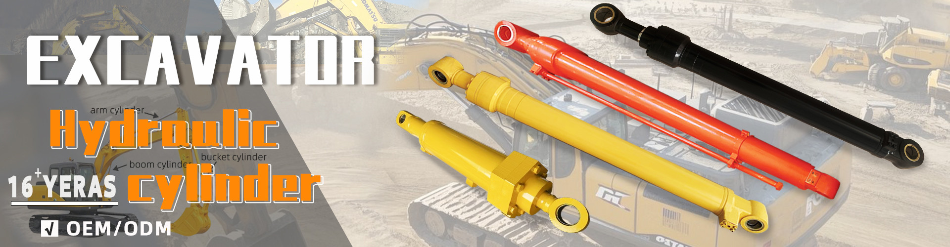 Chất lượng Máy đào thủy lực xi lanh Nhà máy