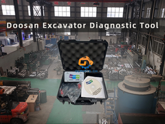 pour l'outil de diagnostic de l'inspection des excavatrices Doosan DDT SCR DPF G2 Scan DCU ECU DMS-5 DMS5 Hardware et