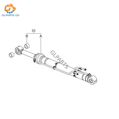 4686334 9292426 Hydraulic Arm Cylinder For Hitachi ZX330-3G ZX350H-3G ZX360-3 ZX350-5
