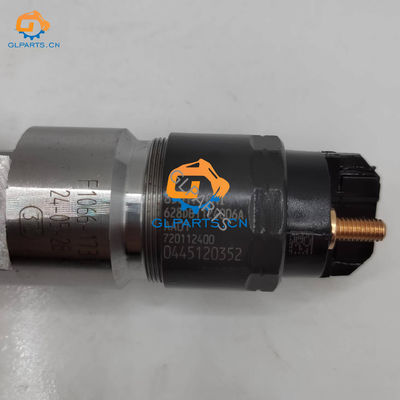 Diesel Fuel Injector Excavator Injector Excavator Spare Parts 0445120352