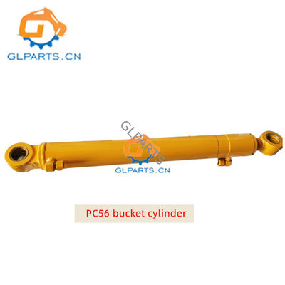 PC56 Excavator Bucket Arm Cylinder Heavy Duty Bucket Cylinder For Komatsu Excavator Parts