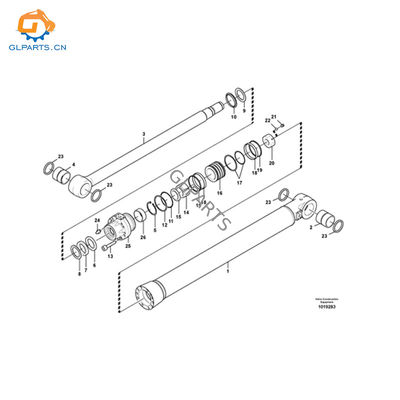 VOE14511286 14511286 Hydraulic Boom Cylinder For Volvo EC700B EC700 China Cylinder Manufacturer