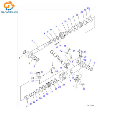 707-13-13470 707010A350 70701XX080 707-01-0C670 Boom Hydraulic Cylinder for PC220-7 PC220 PC230